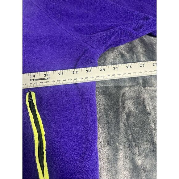 Vintage ASICS quarters zip pull‎ over sweater size M - Picture 6 of 11